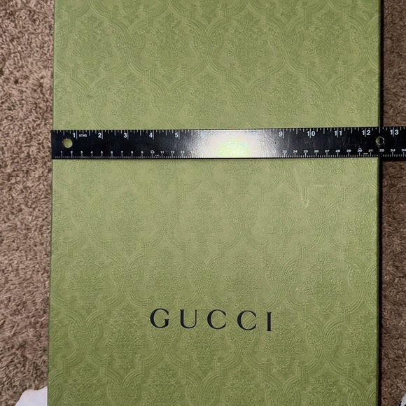 Classic Original Green Gucci Empty Gift  Box Storage/Organization - Picture 13 of 14